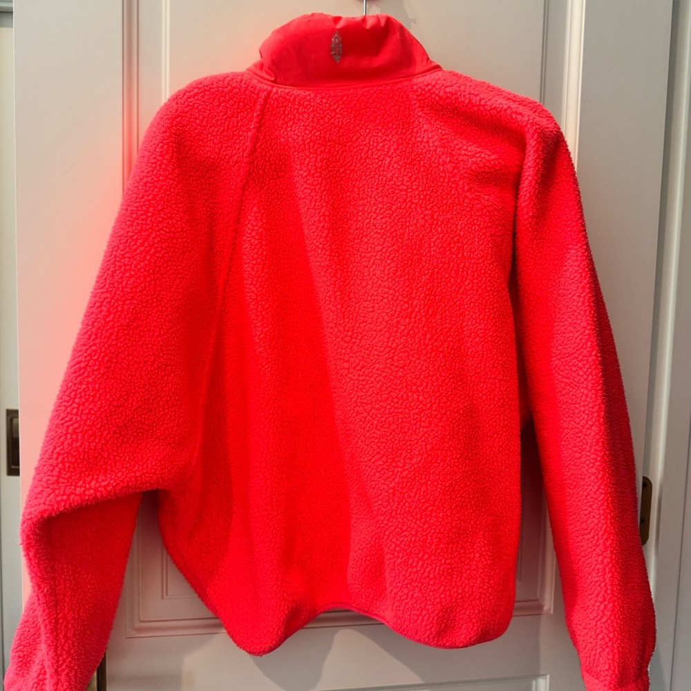 FP Movement by Free People Neon Pink Cowl Neck Sweater - Picture 4 of 4